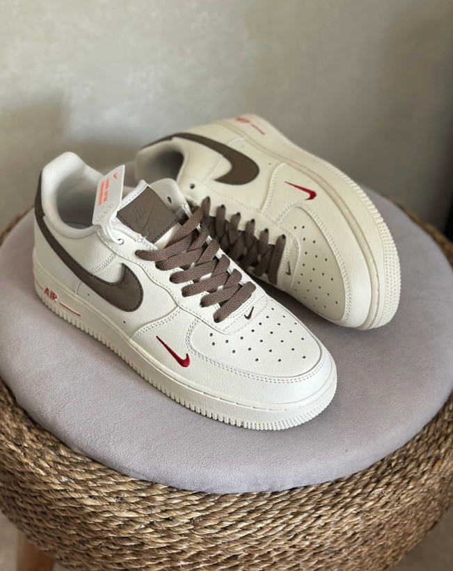 کتونی زنانه و مردانه ایرفورس Nike Air Force 1موکایی