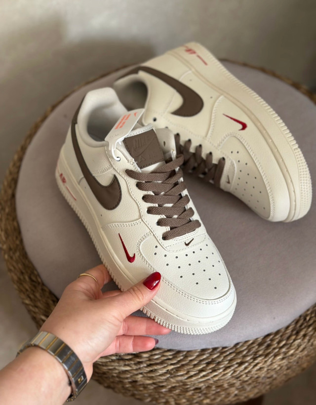 کتونی زنانه و مردانه ایرفورس Nike Air Force 1موکایی